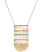 Lucky Brand Two-tone Ladder Necklace