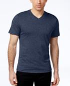 Alfani Big And Tall Fitted V-neck T-shirt, Only At Macy's