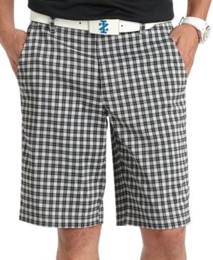 Izod Golf Range Gingham Shorts