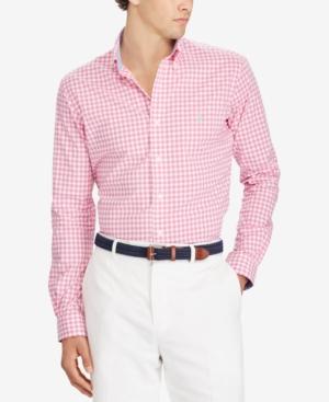 Polo Ralph Lauren Men's Slim-fit Gingham Shirt