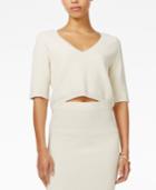 Rachel Rachel Roy V-neck Crop Top, Only At Macy's