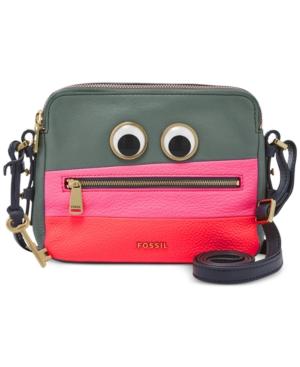 Fossil Piper Googly Eye Bot Toaster Crossbody