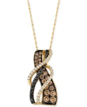 Le Vian Exotics Diamond Pendant Necklace (1 Ct. T.w.) In 14k Gold