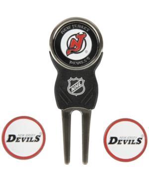 Team Golf New Jersey Devils Divot Tool And Markers Set