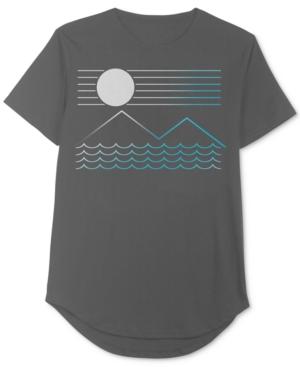 Jem Men's Mountain Horizon Graphic-print T-shirt