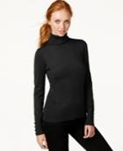 Cable & Gauge Ribbed-trim Turtleneck Sweater