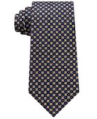 Club Room Men's Florette Medallion Silk Tie, Created For Macy's