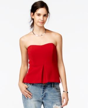 Rachel Rachel Roy Strapless Peplum Corset