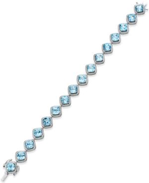 Sky Blue Topaz (16 Ct. T.w.) Bracelet In Sterling Silver