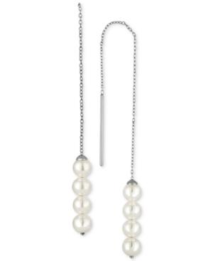 Majorica Imitation Pearl Threader Earrings