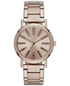 Dkny Women's Soho Beige Gold-tone Stainless Steel Bracelet Watch 38mm Ny2418