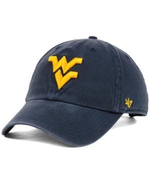 '47 Brand West Virginia Mountaineers Ncaa Clean-up Cap
