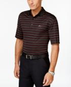 Greg Norman For Tasso Elba Big And Tall Embossed Multi-stripe Performance Polo, Only At Macy's
