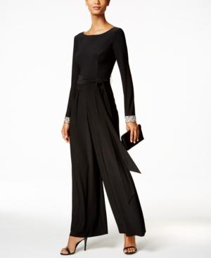 Vince Camuto Embellished Wide-leg Jumpsuit