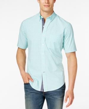 Club Room Men's Big And Tall Short-sleeve Shirt, Only At Macy's