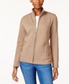 Karen Scott Quilted Active Jacket, Created For Macy's