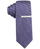 Alfani Men's Jupiter Scattered-line Skinny Tie, Only At Macy's