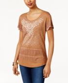 Style & Co Graphic T-shirt, Only At Macy's