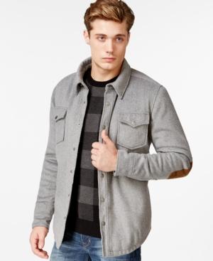 American Rag Men's Elbow-patch Shirt Jacket, Only At Macy's