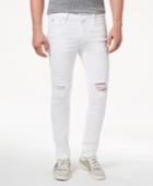 Guess Men's White Stretch Skinny Fit Jeans