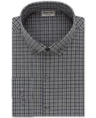 Kenneth Cole Reaction Men's Slim-fit Techni-cole 3 Way Flex Teal Dress Shirt