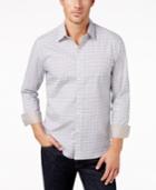 Con. Struct Men's Grid-print Shirt, Created For Macy's