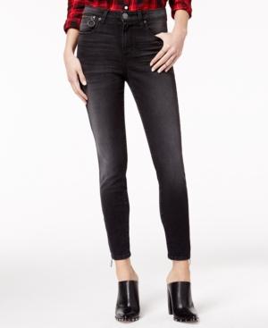 Sts Blue Cotton Cropped Skinny Jeans