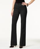 Inc International Concepts Wide-leg Ponte Pants, Only At Macy's