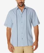 Cubavera Men's Micro-check Short-sleeve Shirt