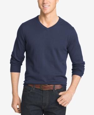 Izod Men's Big And Tall V-neck Sweater