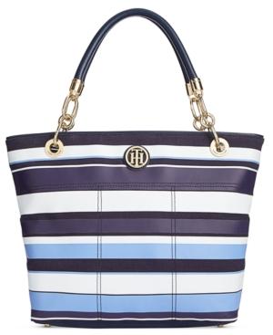 Tommy Hilfiger Th Signature Striped Extra-large Tote