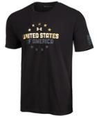 Under Armour Men's Freedom One Nation Metallic-graphic T-shirt