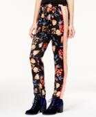 Be Bop Juniors' Floral-print Jogger Pants