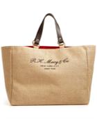 Vintage Jute Tote, Only At Macy's