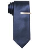 Alfani Men's Blue Skinny Tie, Only At Macy's