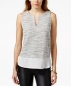 Sanctuary Holiday Layered Contrast Top