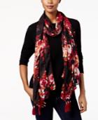 Steve Madden Rosy Night Wrap & Scarf In One
