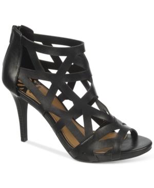 Fergalicious Histeria Caged Dress Sandals Women's Shoes