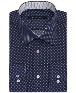 Sean John Men's Dot Print Dress Shirt