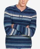Denim & Supply Ralph Lauren Men's Striped Henley Sweater