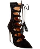 Steve Madden Women's Piper Lace-up Pointed-toe Booties