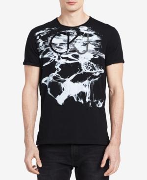 Calvin Klein Jeans Men's Abstract Graphic Print Cotton T-shirt