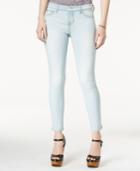 Body Sculpt By Celebrity Pink Juniors' Tuscany Wash Ankle-zip Skinny Jeans