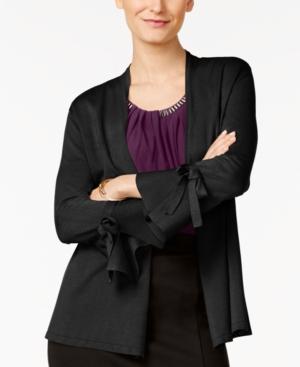Alfani Tie-sleeve Cardigan, Created For Macy's
