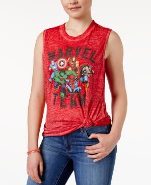 Freeze 24-7 Juniors' Marvel Team Graphic Tank Top