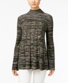 Style & Co. Mock-neck Swing Sweater, Only At Macy's