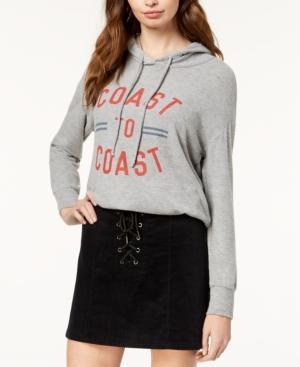 Hybrid Juniors' Coast To Coast Graphic Hoodie