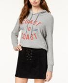 Hybrid Juniors' Coast To Coast Graphic Hoodie