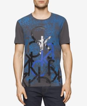 Calvin Klein Jeans Men's Layered Graphic-print Logo T-shirt