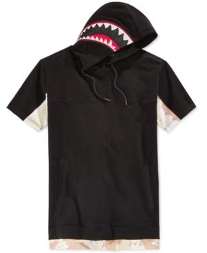 Hudson Nyc Men's Graphic-print Terry Short-sleeve Hoodie